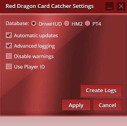connecting card catcher to holdem manager 2