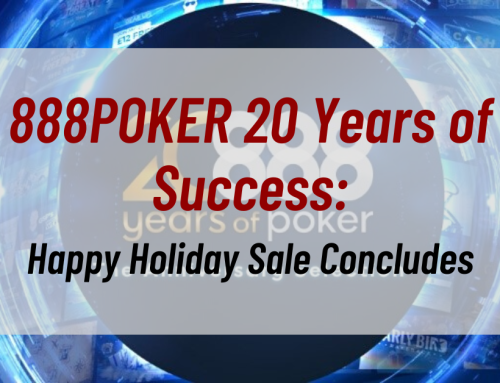 888POKER 20 Years of Success: Happy Holiday Sale Concludes
